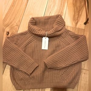 NWT Moon and Madison size small cowl neck sweater